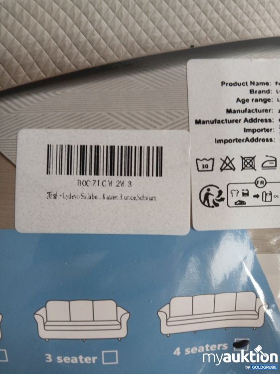 Artikel Nr. 933303: Lydev Waterproof Sofa Cover 4 Seater