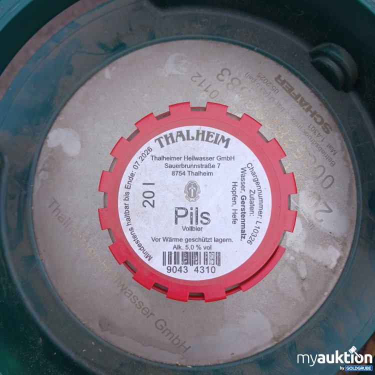 Artikel Nr. 938303 Artikel Nr. 938303: Thalheim Pils Vollbier 20 l Fass