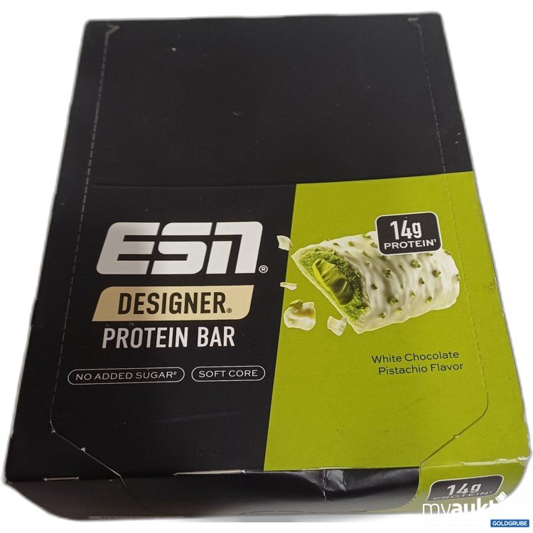 Artikel Nr. 962303: ESN Designer Protein Bar White Chocolate Pistachio Flavor 12x45g