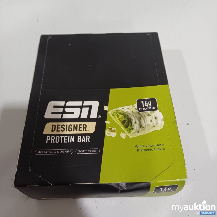 Artikel Nr. 962303: ESN Designer Protein Bar White Chocolate Pistachio Flavor 12x45g
