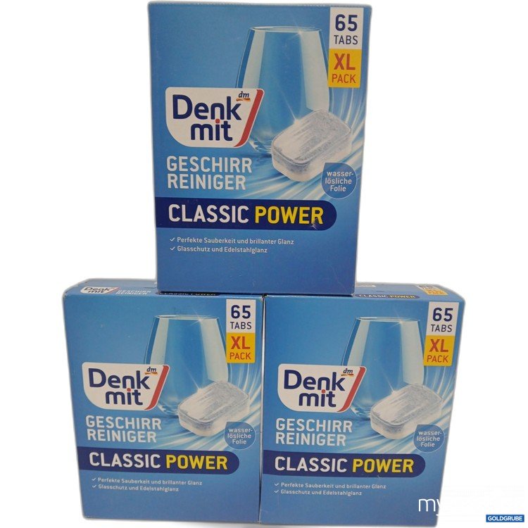 Artikel Nr. 995303 Artikel Nr. 995303: DENK MIT Geschirrreiniger Classic Power 65stk. 3Pck.