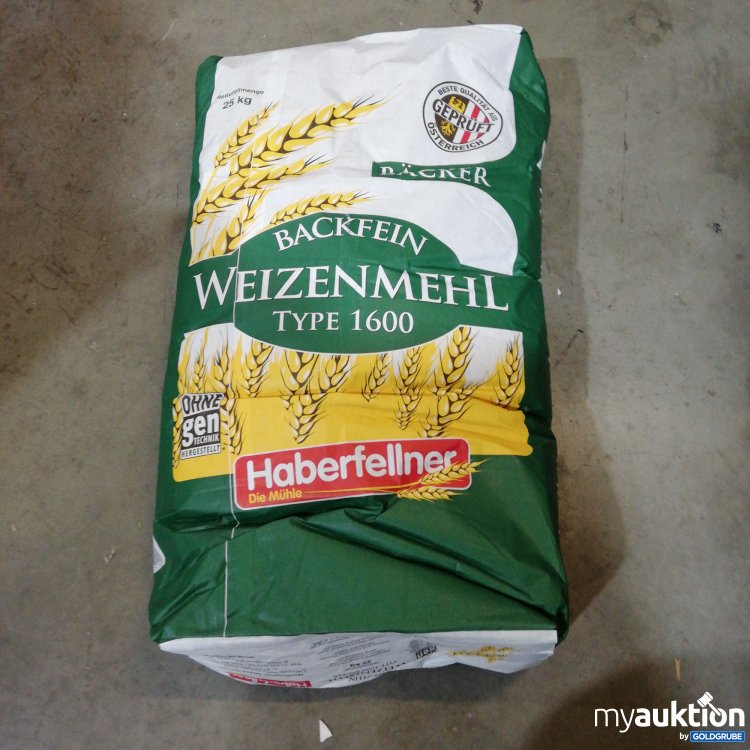 Artikel Nr. 755304 Artikel Nr. 755304: Haberfellner Weizenmehl Typ 1600 25kg
