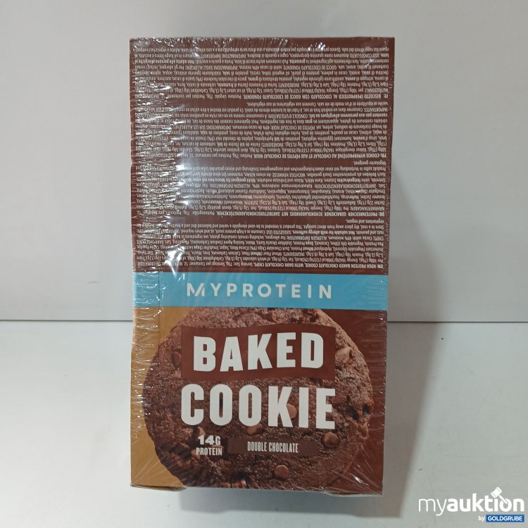 Artikel Nr. 770304 Artikel Nr. 770304: Myprotein Baked Cookie 14g Protein 12x75g