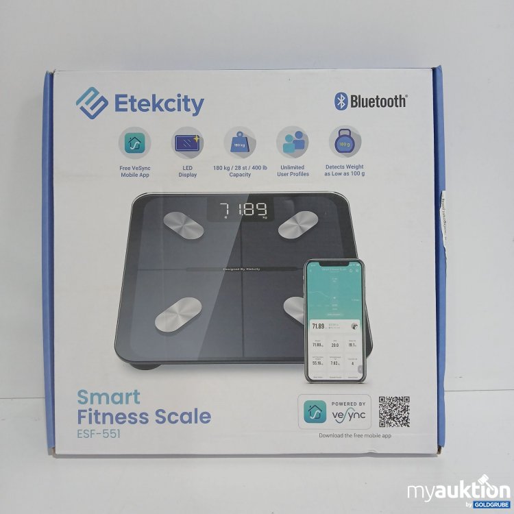 Artikel Nr. 816304: Etekcity Smart Fitness Scale ESF-551