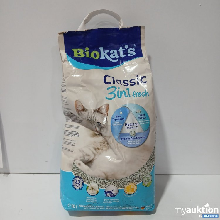 Artikel Nr. 854304: Biokat's  Classic 3in1 fresch Katzenstreu 10l