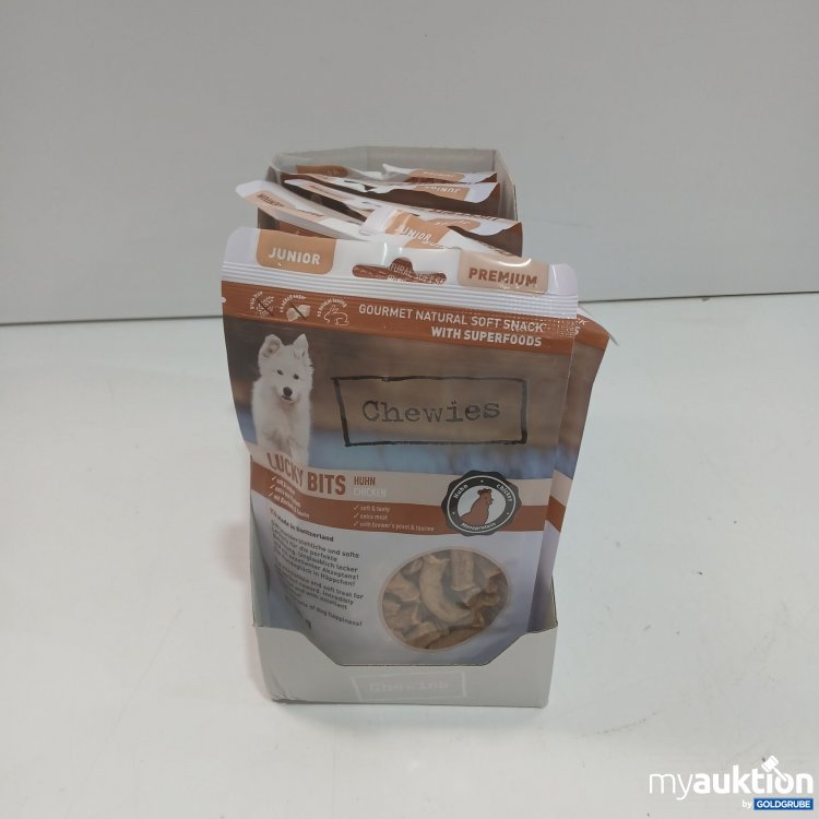 Artikel Nr. 884304: Chewies Junior Lucky Bits Huhn 8x80g