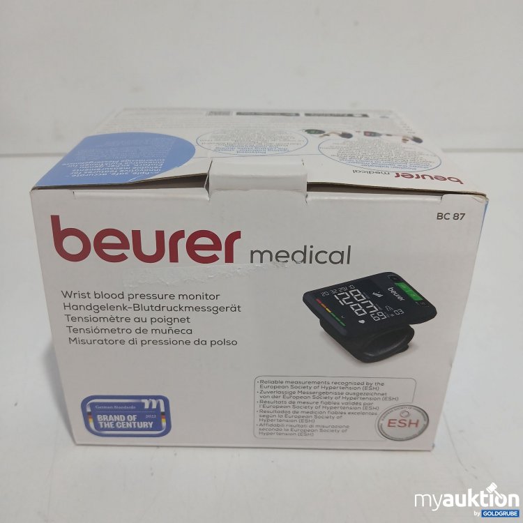 Artikel Nr. 916304: Beurer medical Handgelenk-Blutdruckmessgerät BC87 