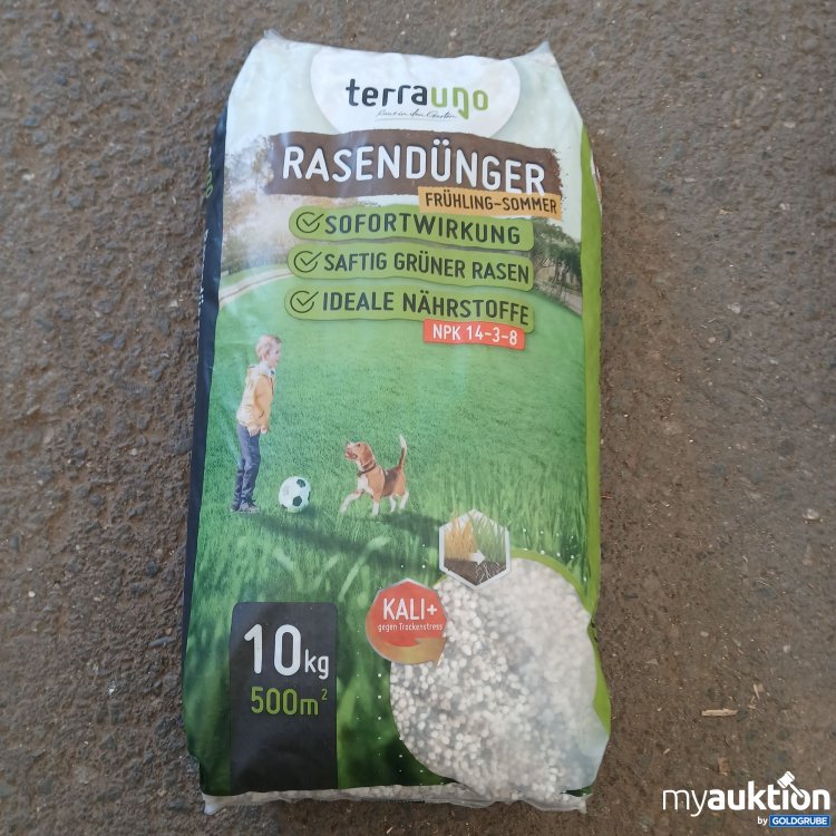 Artikel Nr. 956304: Terrauno Rasendünger Frühling-Sommer 10kg