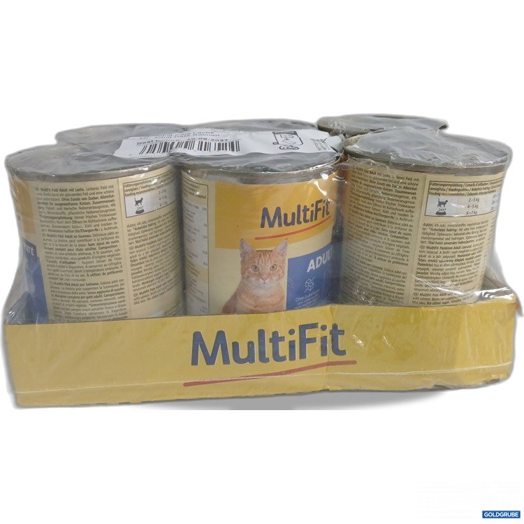Artikel Nr. 959304: MultiFit Adult Katzenfutter Lachs 6x400g 