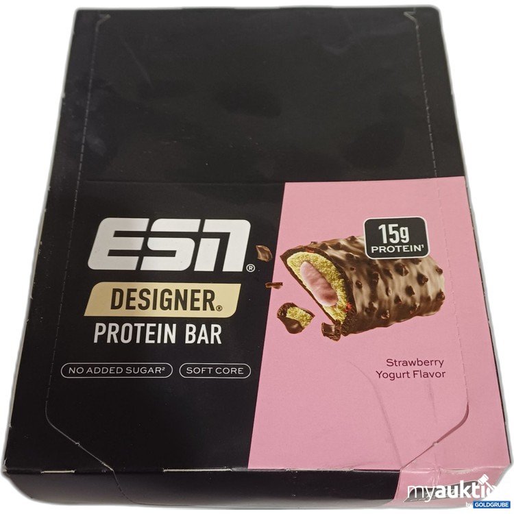 Artikel Nr. 962304: ESN Designer Protein Bar Strawberry Yogurt Flavor 12x45g 
