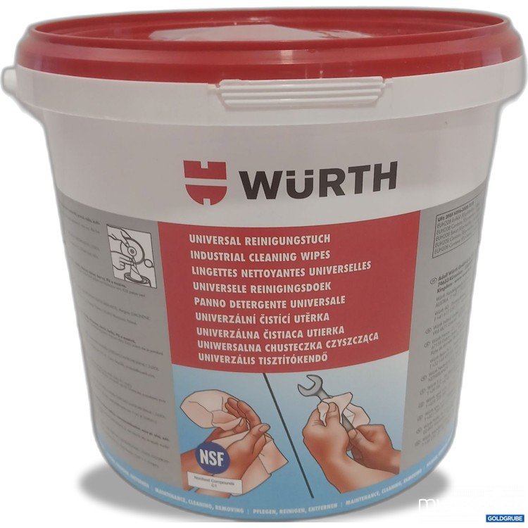 Artikel Nr. 977304 Artikel Nr. 977304: Würth Universal Reinigungstücher 90stk 26,5x32cm