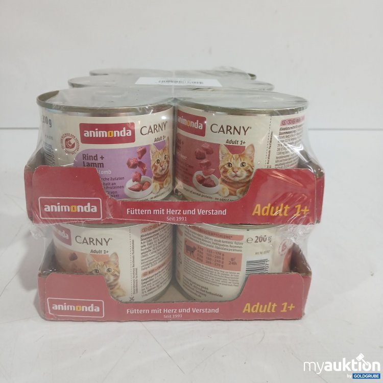 Artikel Nr. 985304: Animonda Carny Adult 1+ Katzenfutter Herzhafte Variation 12x200g