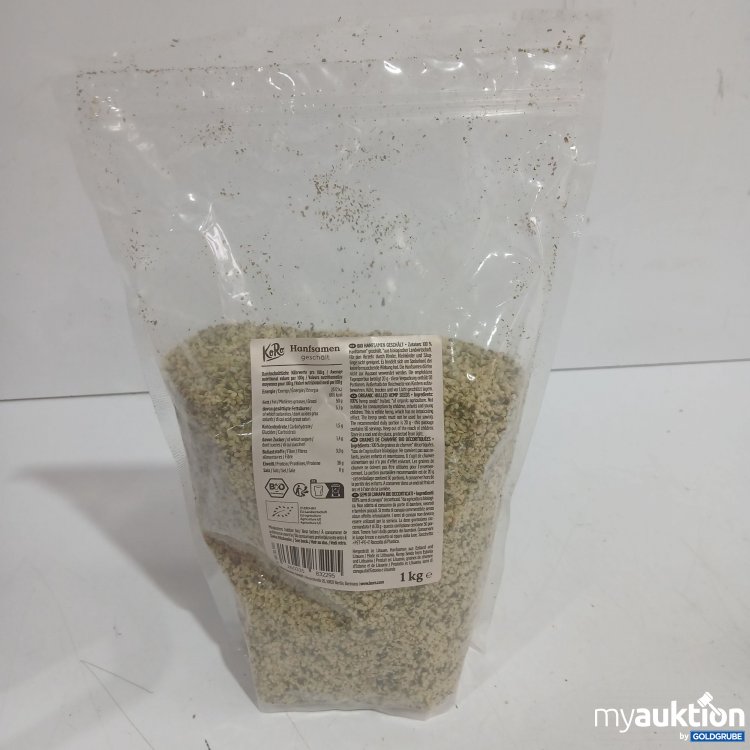 Artikel Nr. 460305 Artikel Nr. 460305: KoRo Hanfsamen geschält 1kg