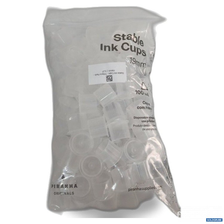 Artikel Nr. 465305 Artikel Nr. 465305: Piranha Stable Ink Cups 19 mm 100Stk