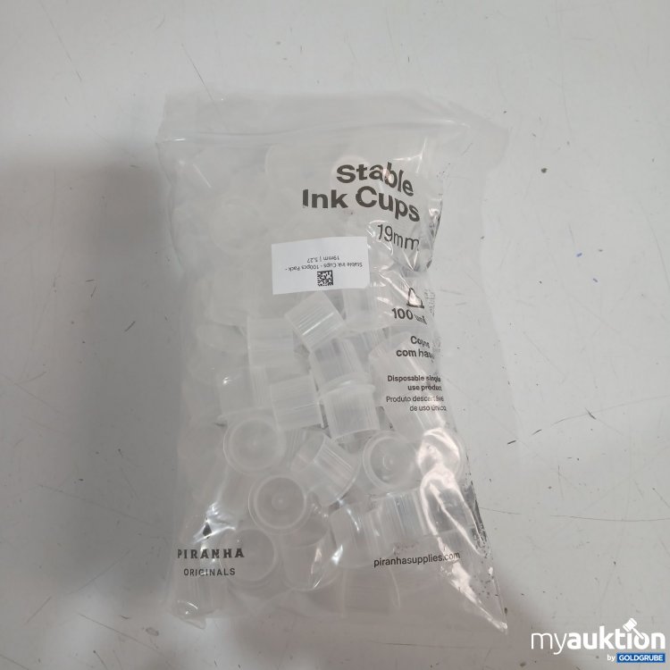 Artikel Nr. 465305 Artikel Nr. 465305: Piranha Stable Ink Cups 19 mm 100Stk