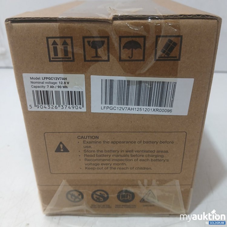 Artikel Nr. 469305 Artikel Nr. 469305: Greencell Cube LiFePO4 12.8V 7Ah IP54