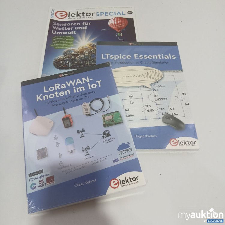 Artikel Nr. 518305: Lektor Elektor Books 3 Stück 