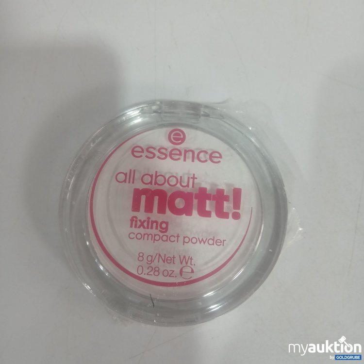 Artikel Nr. 845305 Artikel Nr. 845305: Essence all about matt! Fixing compact powder 8g