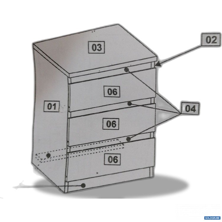 Artikel Nr. 888305 Artikel Nr. 888305: Olli Nachtkommodel