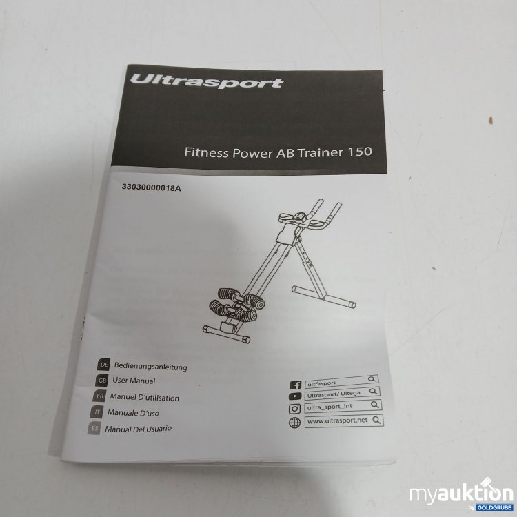 Artikel Nr. 890305: Ultrasport Fitness Power AB Trainer 150