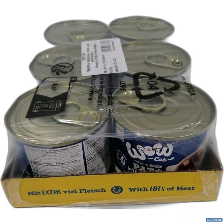Artikel Nr. 891305: Wow Katze Senior Pate Wild, Kaninchen 6x200g