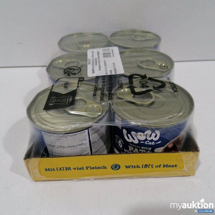 Artikel Nr. 891305: Wow Katze Senior Pate Wild, Kaninchen 6x200g