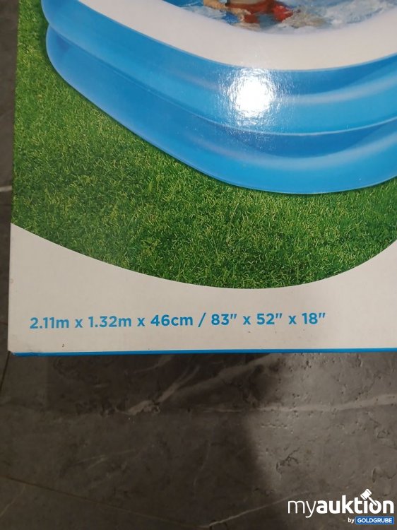 Artikel Nr. 929305: Bestway Aufblasbares Planschbecken Rechteckiger Familienpool 400l