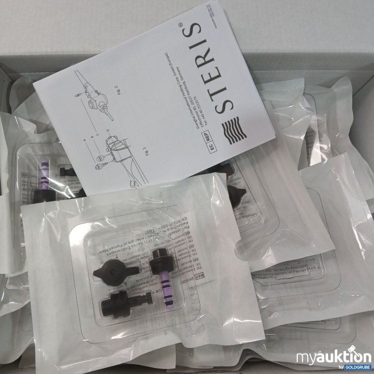 Artikel Nr. 952305: Steris 3teiliges Ventilset (Absaug-,Luft,Wasser und Biopsieventile)50Stk 