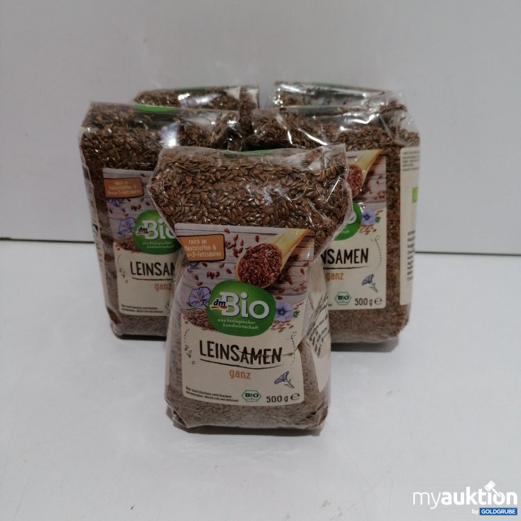 Artikel Nr. 953305 Artikel Nr. 953305: Dm Bio Leinsamen ganz 5×500G