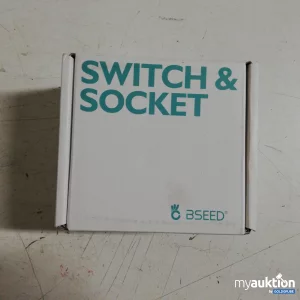 Auktion BSEED Switch&Socket Steckdose 86mm weiß