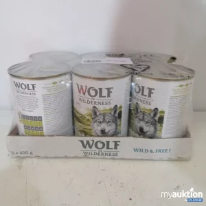 Auktion Wolf Wilderness Futter 400g 