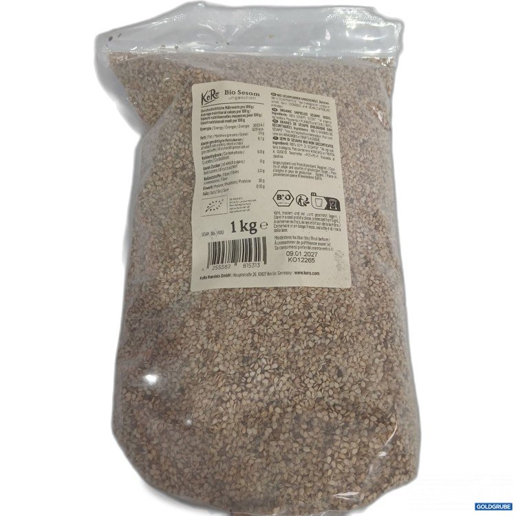 Artikel Nr. 460306 Artikel Nr. 460306: KoRo Bio Sesam ungeschält 1kg