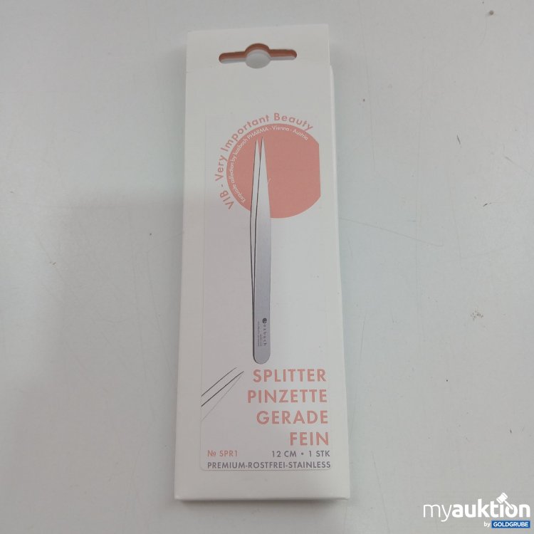 Artikel Nr. 834306 Artikel Nr. 834306: Very Important Beauty Splitterpinzette No SPR1 12cm