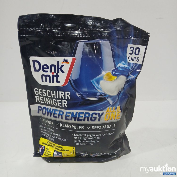 Artikel Nr. 860306: Denk mit Geschirr Reiniger Power Energy 30 Caps 462g