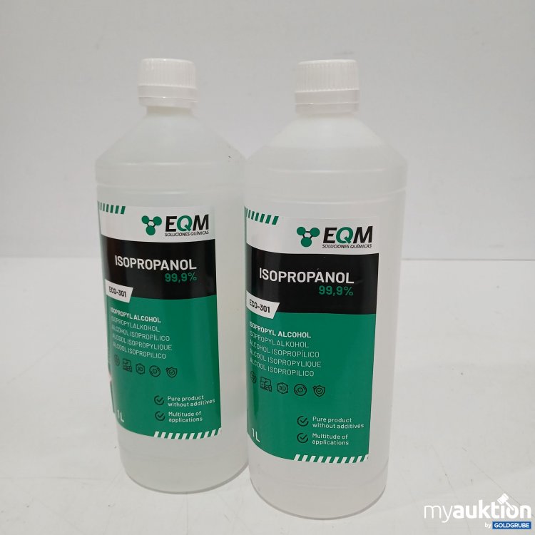 Artikel Nr. 872306 Artikel Nr. 872306: EQM Isopropanol 99.9% Eco-301 1l 2stk