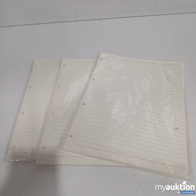 Artikel Nr. 898306: Linierte Ringbucheinlege Blätter 