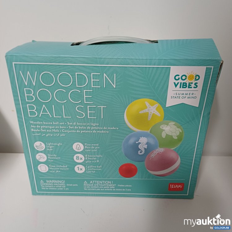 Artikel Nr. 917306 Artikel Nr. 917306: Legami Boccia-Spielset aus Holz