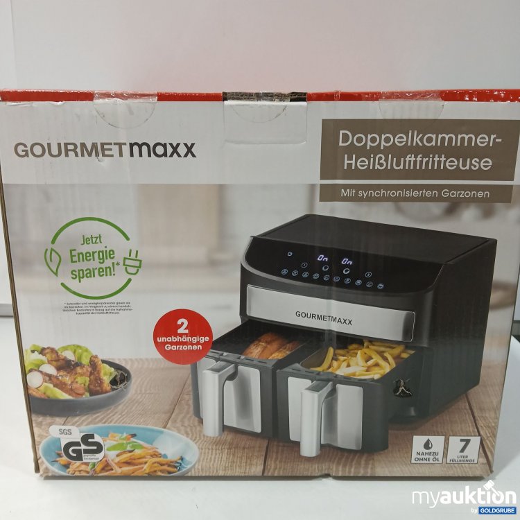Artikel Nr. 952306: Gourmetmaxx Doppelkammee-Heißluftfritteuse  11339/V3