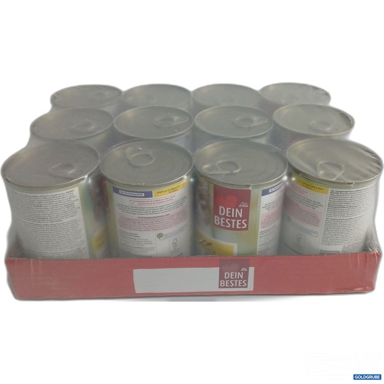 Artikel Nr. 959306: Dein Bestes Katzenfutter reich an Geflügel Leber 12x415g 