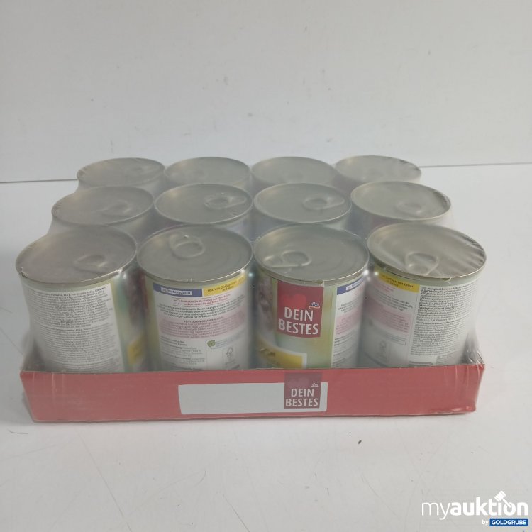 Artikel Nr. 959306: Dein Bestes Katzenfutter reich an Geflügel Leber 12x415g 