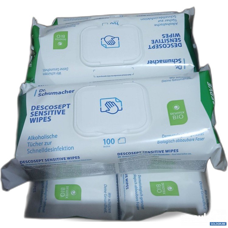 Artikel Nr. 964306: Dr. Schumacher Descosept Sensitive Wipes 5x100Stk 