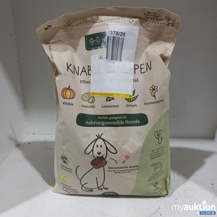 Artikel Nr. 971306: Hunderunde Knabberhäppchen Hundefutter 4Kg