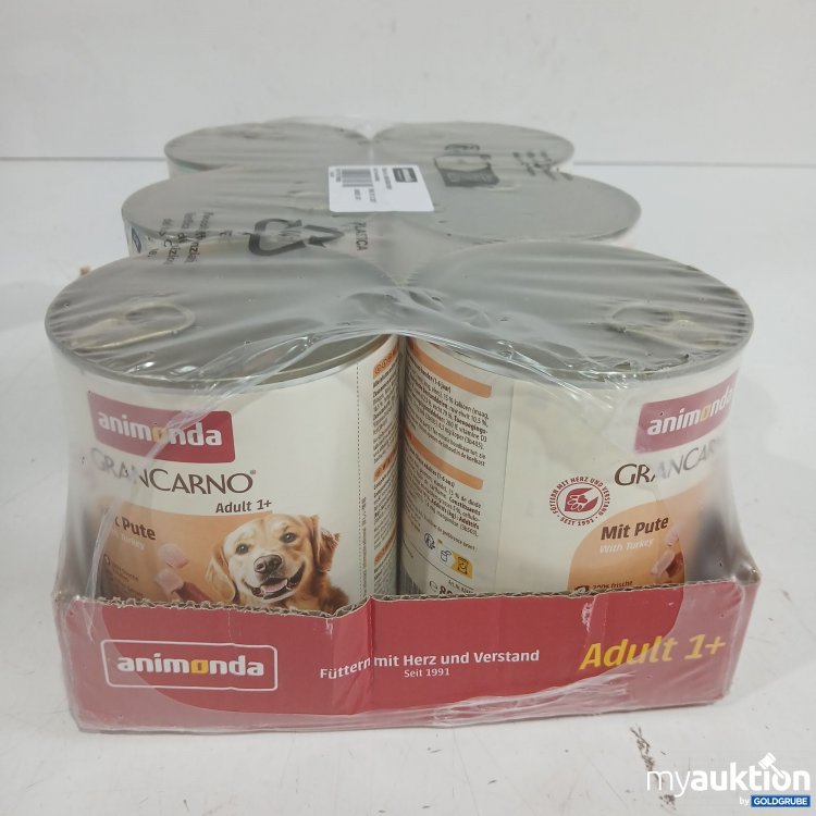 Artikel Nr. 985306: Animonda Gran Carno Adult 1+ Hundefutter Pute 6x800g