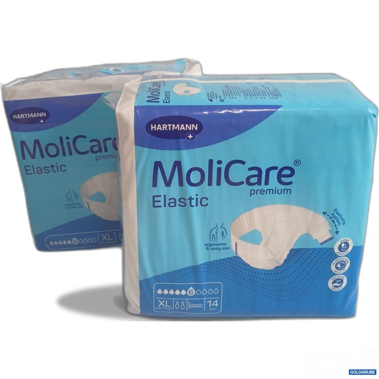 Artikel Nr. 990306 Artikel Nr. 990306: Hartmann MoliCare Elastic premium XL 140-175cm je 14Stk