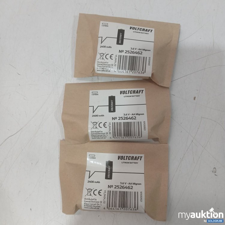 Artikel Nr. 469307 Artikel Nr. 469307: Voltcraft Lithium Battery 3,6 V AA Mignon 2400 mAh