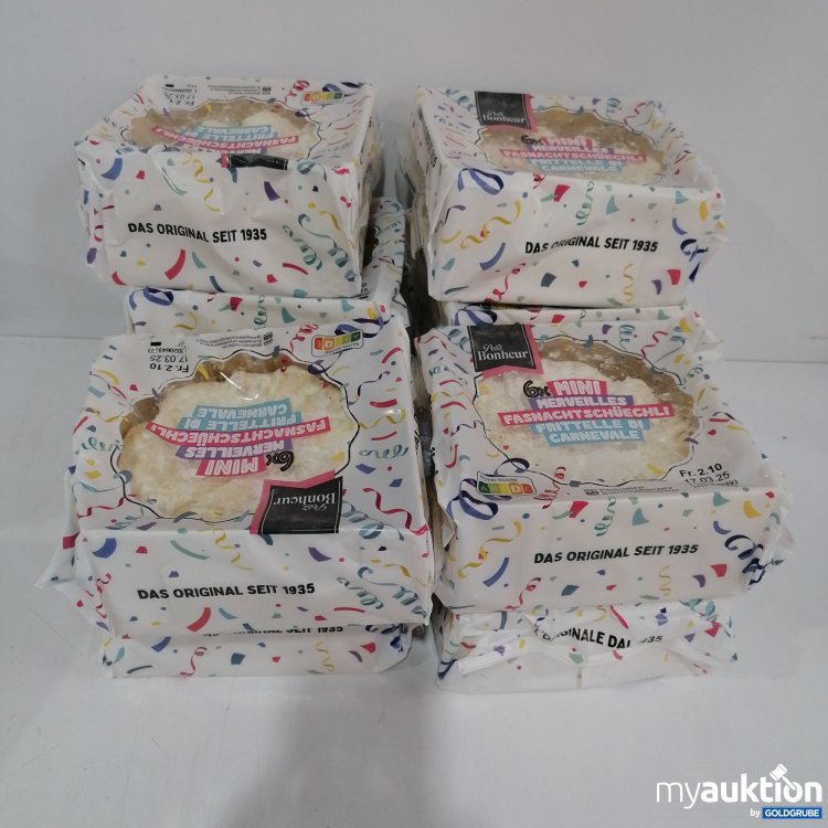 Artikel Nr. 844307 Artikel Nr. 844307: Petit Bonheur 6x Mini Fasnachtschüechli, 10x90g