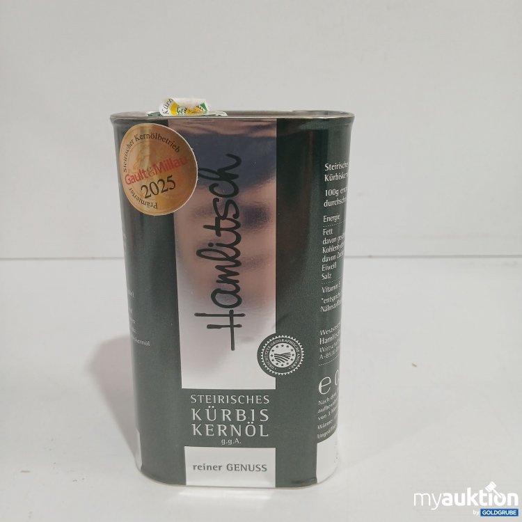 Artikel Nr. 856307: Hamlitsch steirisches Kürbiskernöl 0,5L