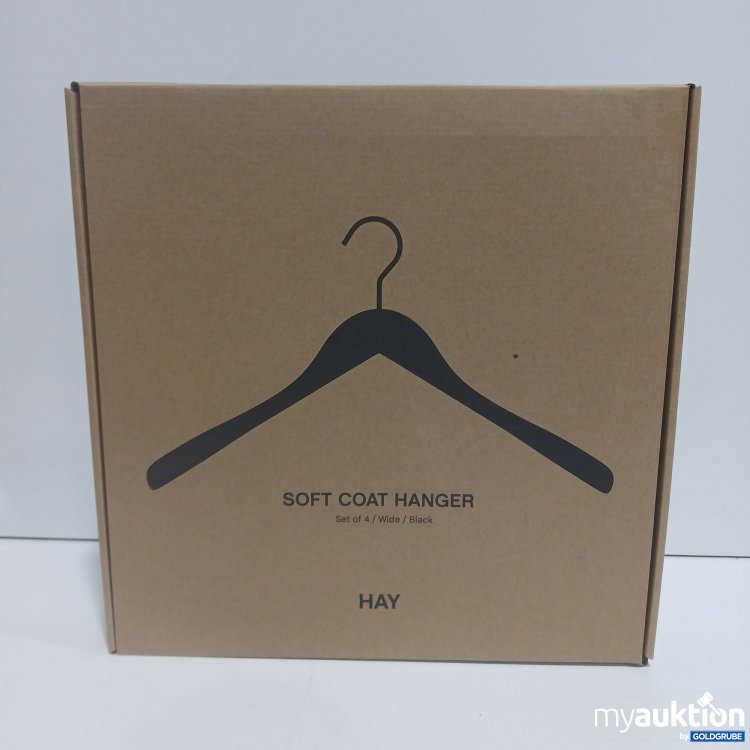 Artikel Nr. 877307 Artikel Nr. 877307: Hay Soft Coat Hanger Set of 4 Black