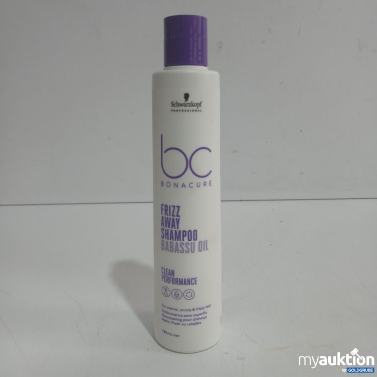Artikel Nr. 960307: Schwarzkopf bonacure Frizz away shampoo 250ml 