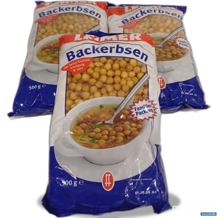 Artikel Nr. 962307: Leimer Backerbsen je 500g 